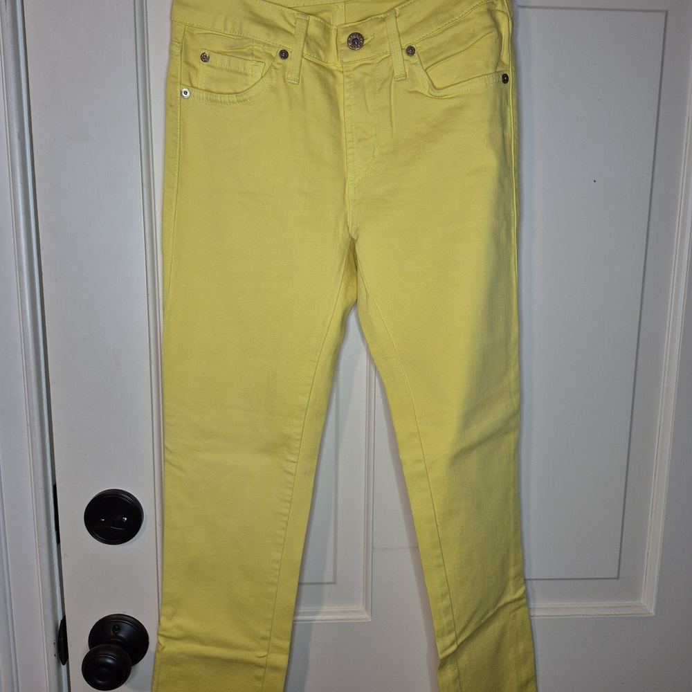 James Jeans Women's Vibrant Yellow Skinny Jeans